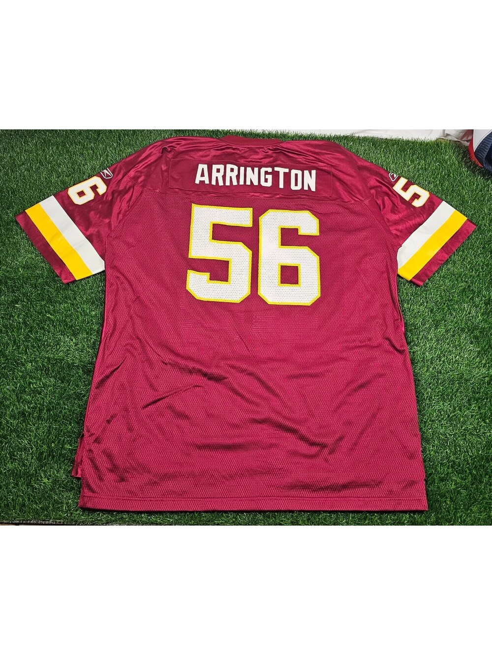 Washington Commanders #56 Throwback Arrington Football Jersey 2XL